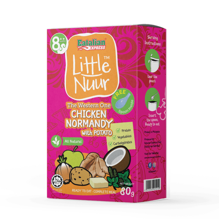 Eatalian Express Little Nuur Baby Food Stage 2 (8m+) | Makanan Bayi Bertekstur Lembut