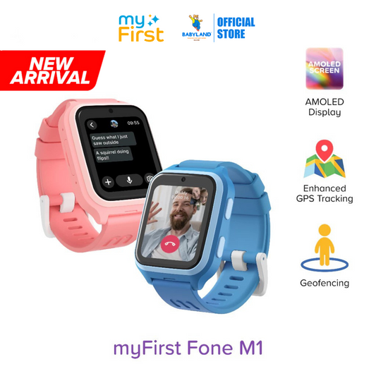 [NEW] myFirst Fone M1 4G Kids Smartwatch Phone | GPS Tracking, Voice & Video Call, Messaging, 2-Day Battery