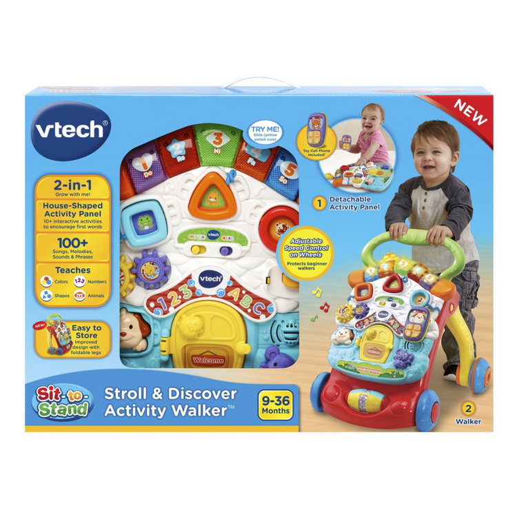 Vtech Sit to Stand Stroll & Discover Activity Walker ( 9-36 months )