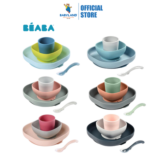 Beaba Silicone Suction Meal Set