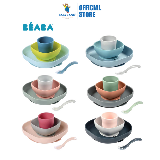 Beaba Silicone Suction Meal Set