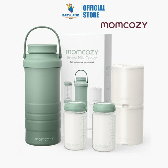 Momcozy Portable Breast Milk Cooler for Outdoor - 22oz (Life Saver with 360° Total Cooling for 24 Hours Larger Capacity)