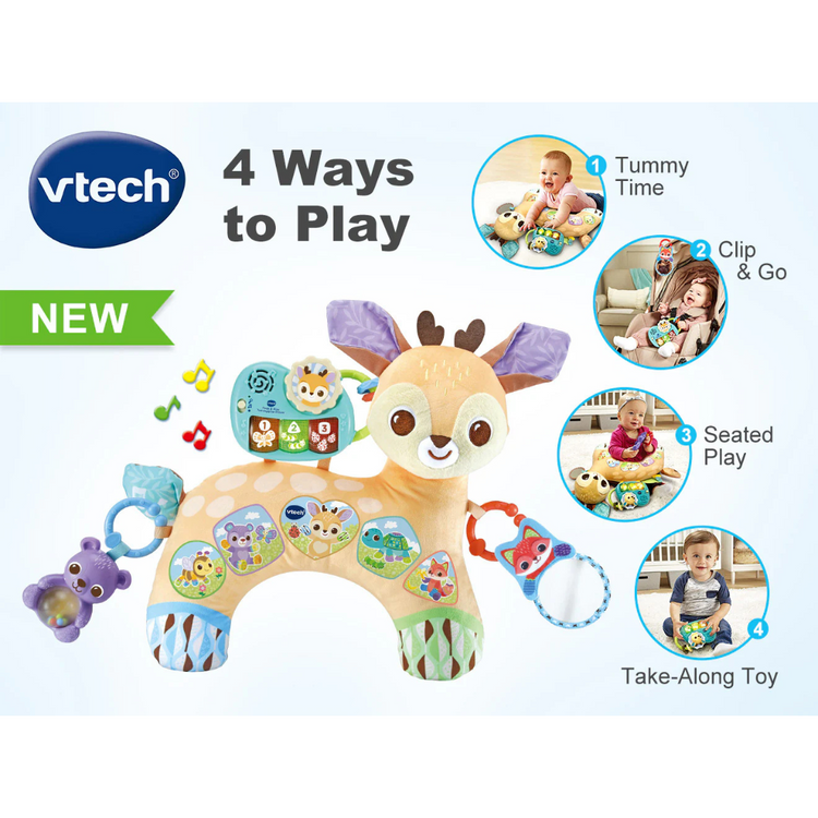 Vtech 4-in-1 Tummy Time Fawn ( 3-36 months )