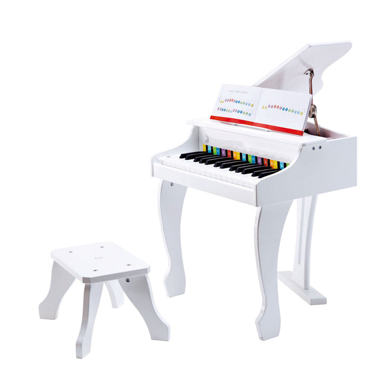 Hape 0338 Deluxe Grand Piano - White (3y+)