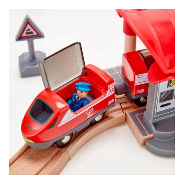 Hape Busy City Rail Set (3Y+)
