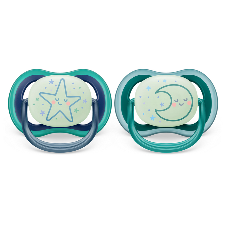 Philips Avent Ultra Air Soother Twin Pack (0-6m) (6-18m)