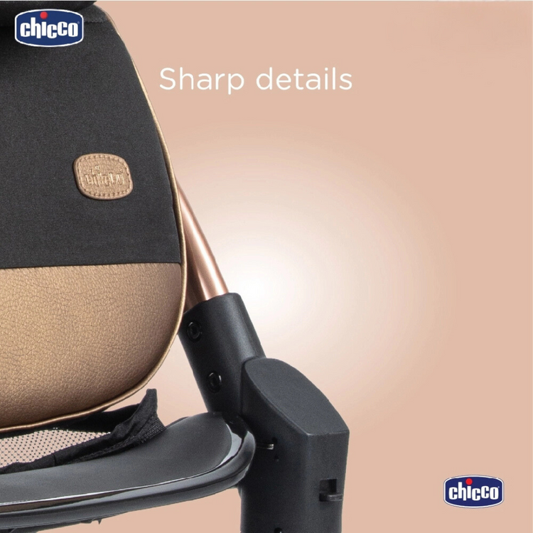 Chicco Goody Primo Auto Fold Stroller - Enchanting Bronze (Birth to to 22 kg)