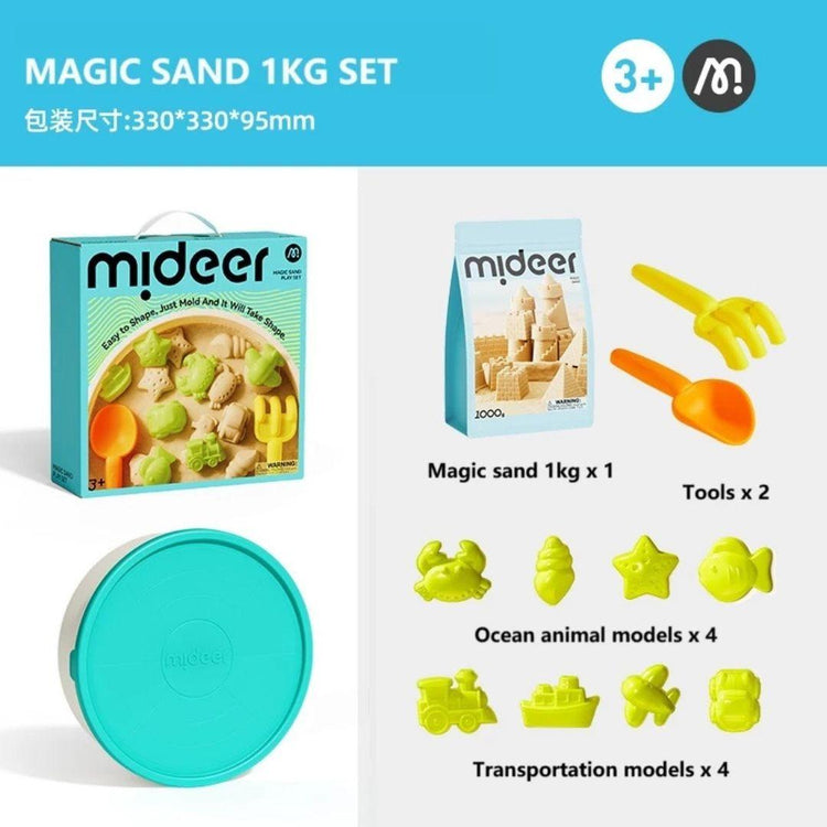 Mideer Magic Sand Play Set 1 Kg