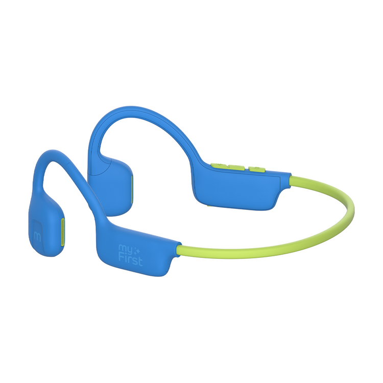 myFirst Headphones AirWaves - Bone Conduction Wireless Bluetooth Headphones for Kids