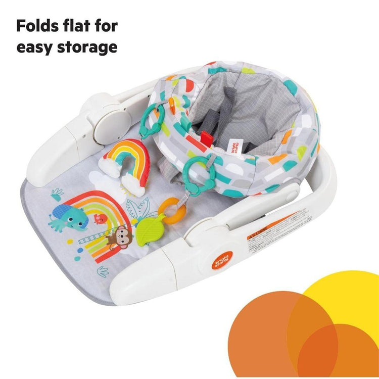Bright Starts Learn-to-Sit 2-Position Floor Seat - Playful Paradise (4-12m)