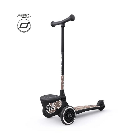 Scoot & Ride Highway Kick 2 Lifestyle - Brown Lines (2y+)