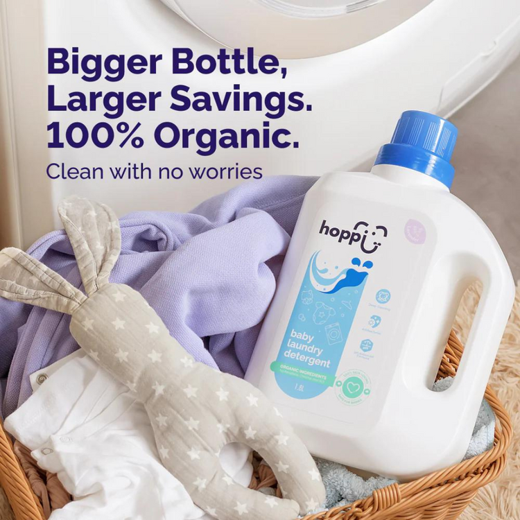 Hoppi Baby Laundry Detergent - Lavender Scent 1.8L