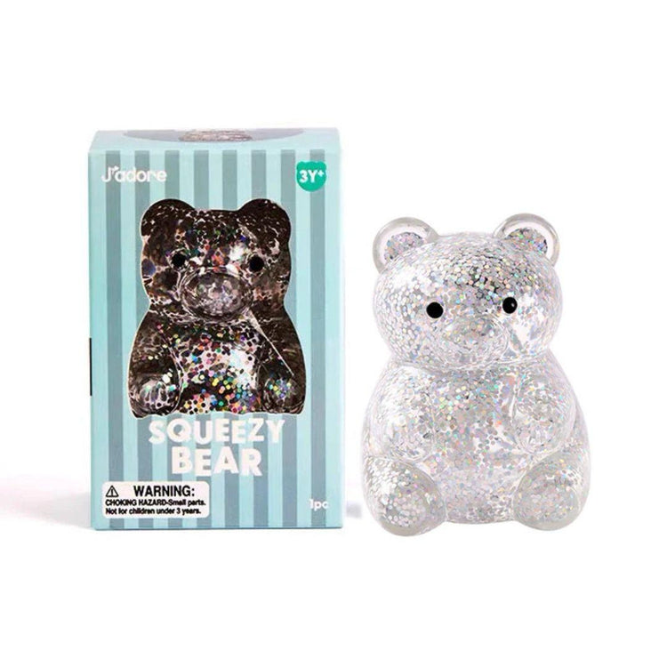 J'adore Glitter Squeezy Bear Suitable for 3+ Years