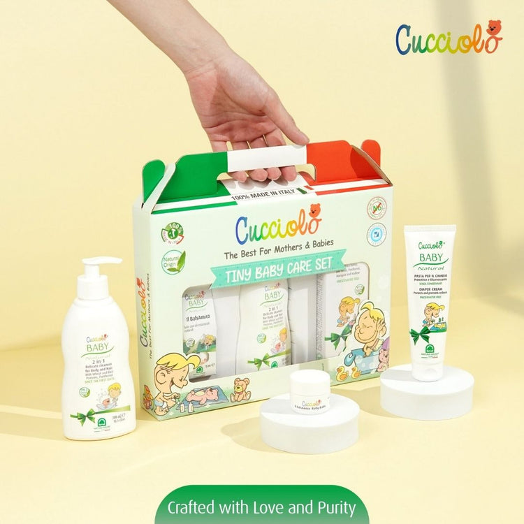 Baby Cucciolo Tiny Baby Care Kit