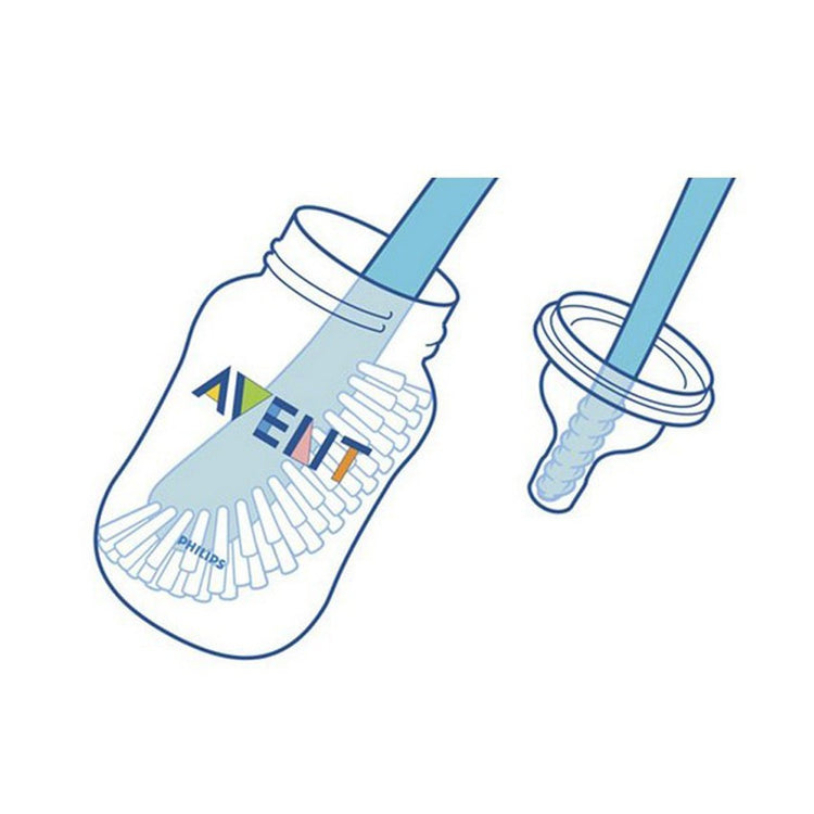 Philips Avent Bottle & Teat Brush (Blue)