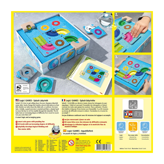 Haba Logic! GAMES Splash Labyrinth (6y+)