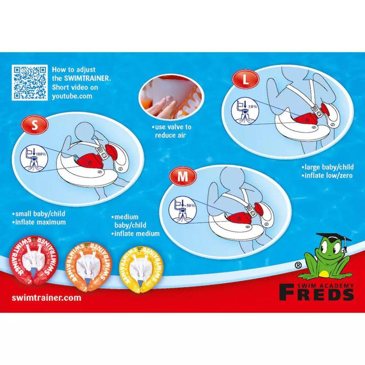Freds SwimTrainer Classic Red (3 months - 4 years) (6-18kg)