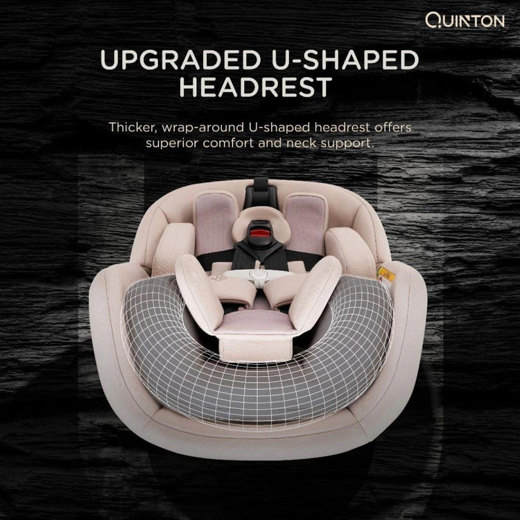 Quinton Wowo S 360° Safety Car Seat - Newborn to 12 years old (up to 150cm)