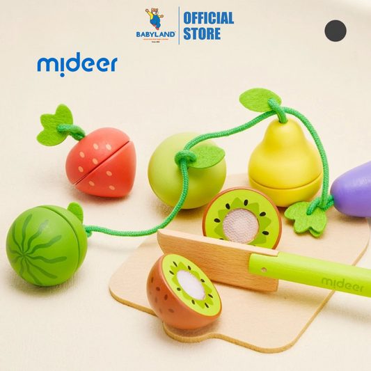 Mideer Fruit & Vegetable Cutting Play Set