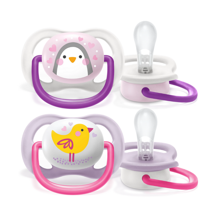 Philips Avent Ultra Air Soother Twin Pack (0-6m) (6-18m)