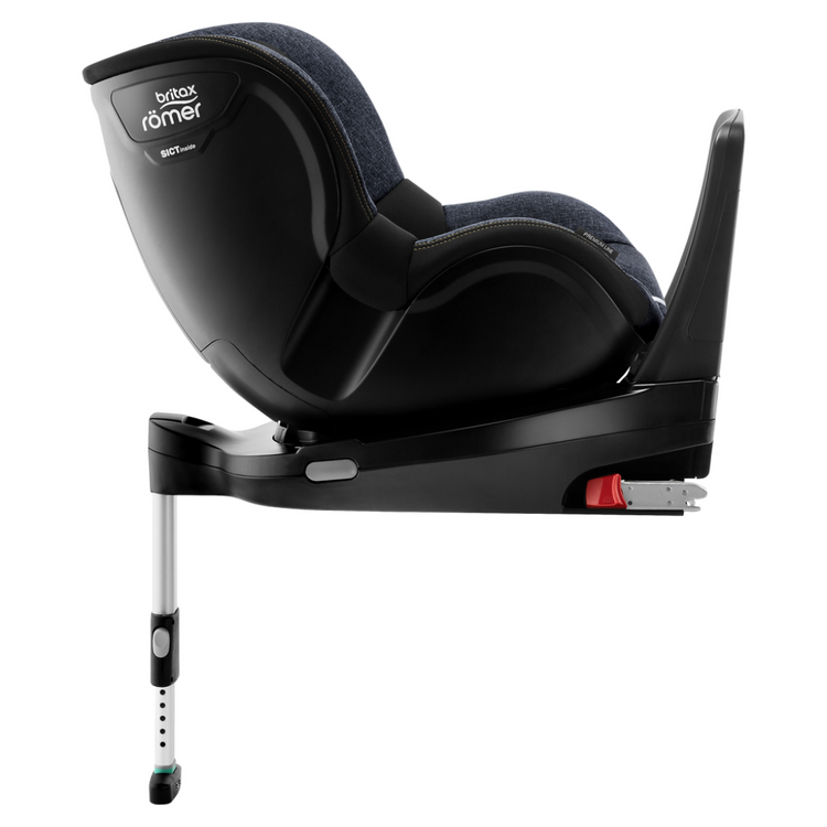 [ Display Unit ] Britax Dualfix i-Size Car Seat - Blue Marble (Birth To 4 Years)