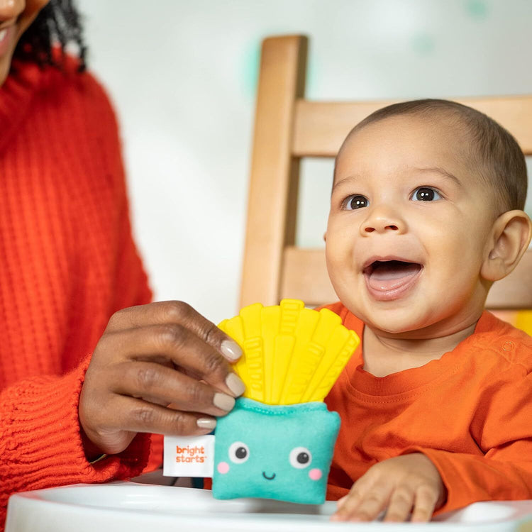 Bright Starts Side of Smile Crinkle Teether 3M+