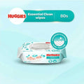 Huggies Wipes Hug Essential Clean 80S