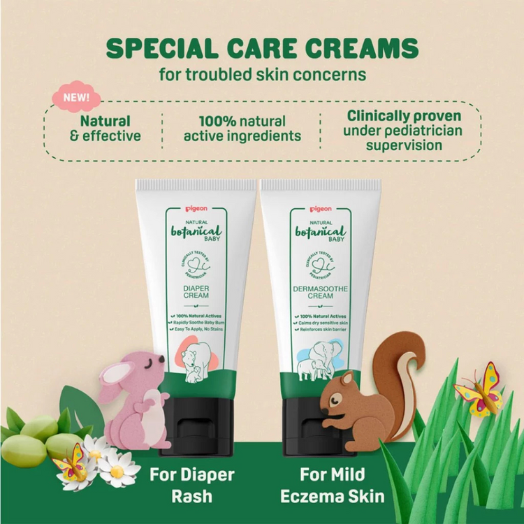 Pigeon Natural Botanical Baby Dermasoothe Cream 50ml