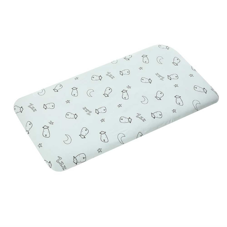 Baa Baa Sheepz Mattress Sheet - Sweet Dreams Baa Baa ( 60 x 120cm / 70 x 140cm )