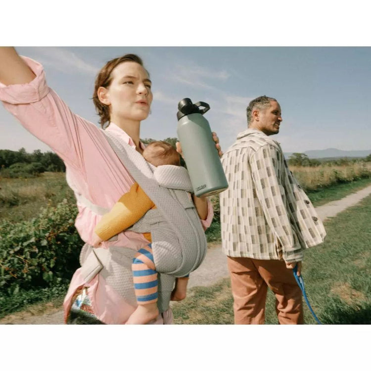 Ergobaby Omni Deluxe Mesh Baby Carrier - Newborn Ready Breathable #1 Air Flow Comfort Durable Cozy Materials Ergonomic