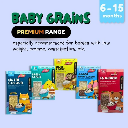 Little Baby Grains PREMIUM Range (6-15 Months)