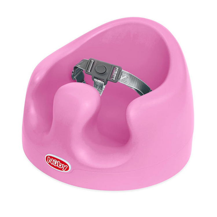 Nuby Floor Seat - 4m+ (Blue/Pink)