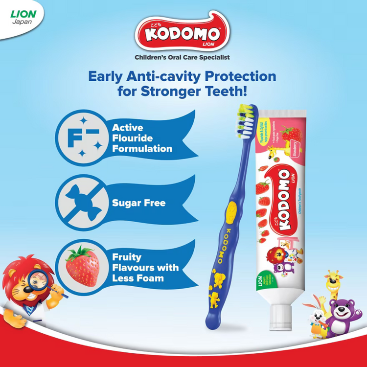 Kodomo Lion Children's Toothpaste 80g