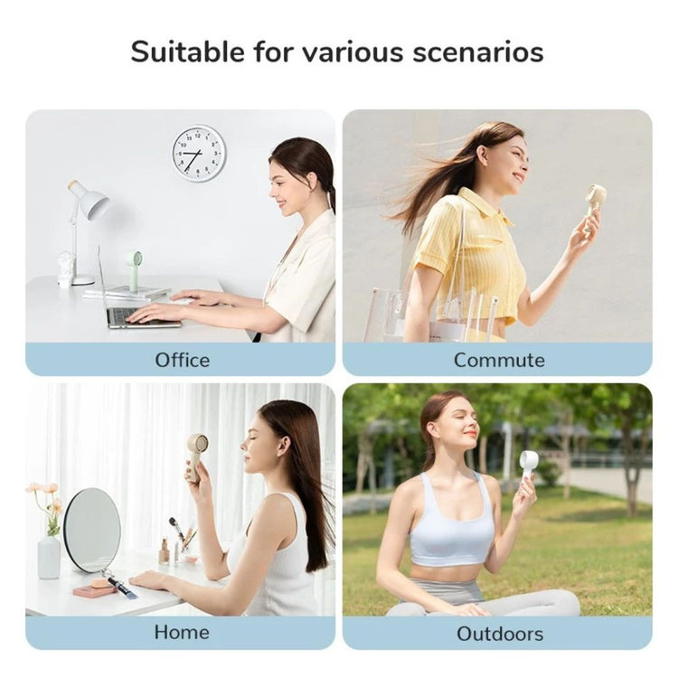 JisuLife Handheld Fan Life5 (4500mAh) (FA42-1) 16H | 5 Speeds | Ultra Silent | Compact | Lightweight | Portable