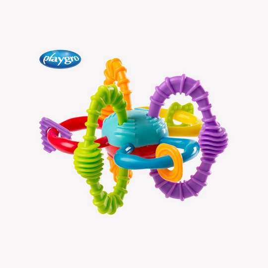 Playgro Bend & Twist Teething Rattle (6m+)