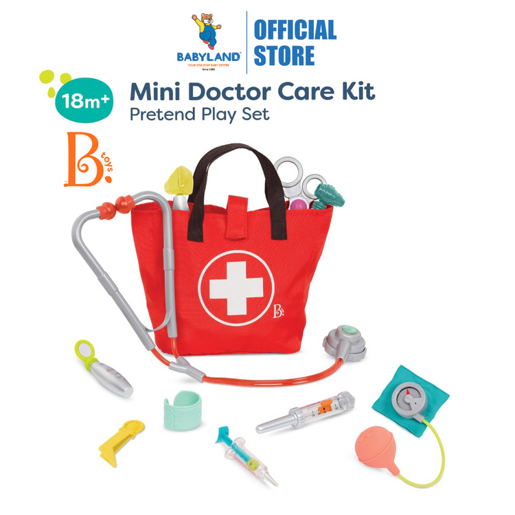 B.Toys Pretend Play Set Mini Doctor Care Kit (18m+)