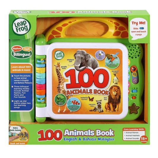 LeapFrog 100 Animal Book (English + Bahasa Malaysia)