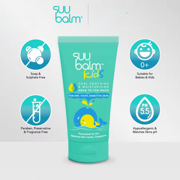 Suu Balm Kids Rapid Itch Relief Starter Kit