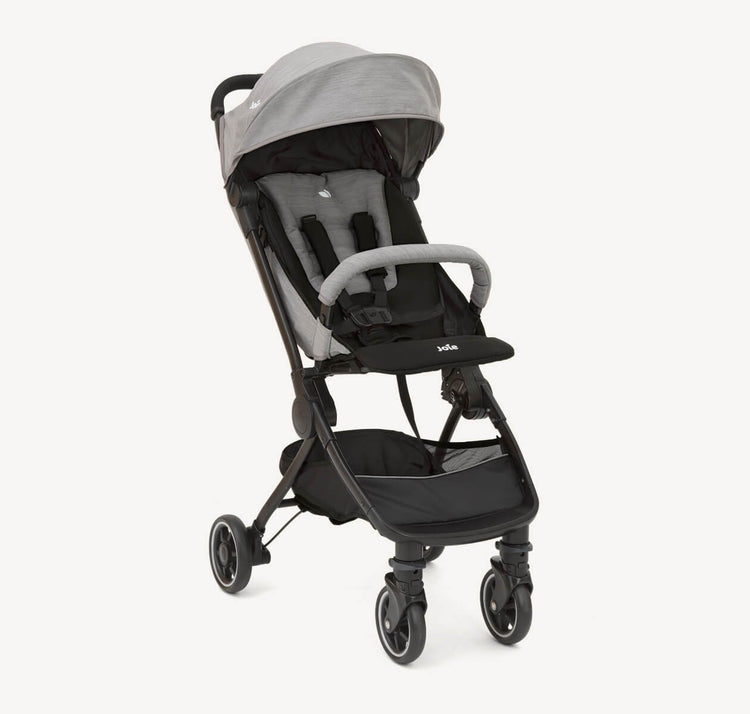 Joie Meet Pact Lite Stroller - Grey Flannel (Birth to 15kg)