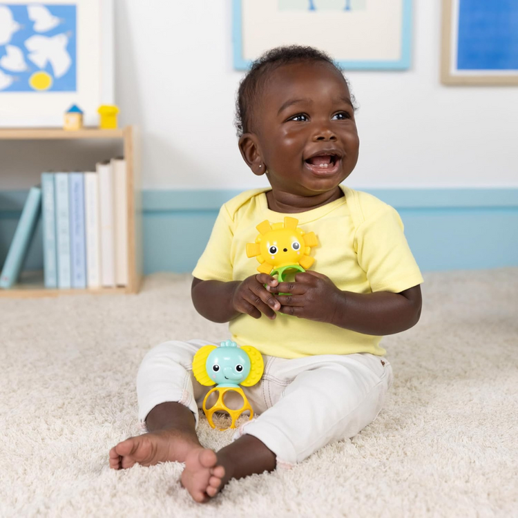 Bright Starts Soother Pals Easy-Grasp Teether Toys (3m+)