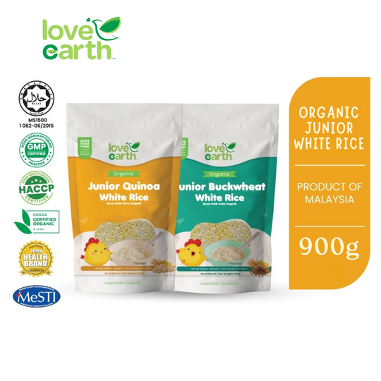 Love Earth Organic Baby Rice (900g) (Quinoa / Buckwheat)