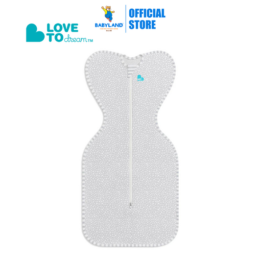 Love To Dream Stage1 Swaddle Up Bamboo 1.0 TOG - Original Grey Dot (NB)