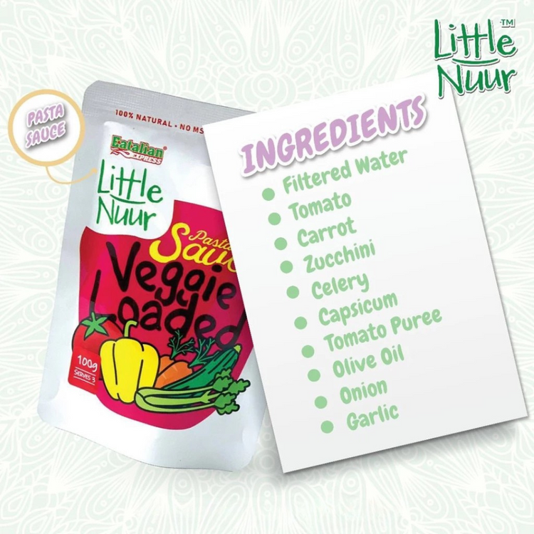 Eatalian Express Little Nuur Baby Pasta Sauce (7M+)