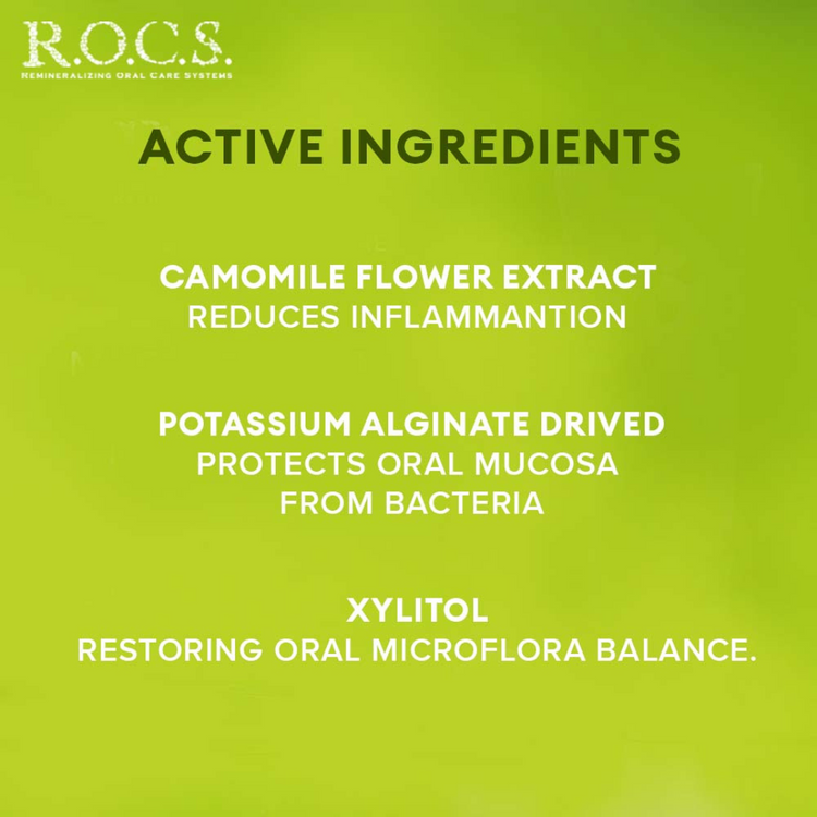 R.O.C.S Baby Toothpaste (Chamomile) 45g (0-3yrs)