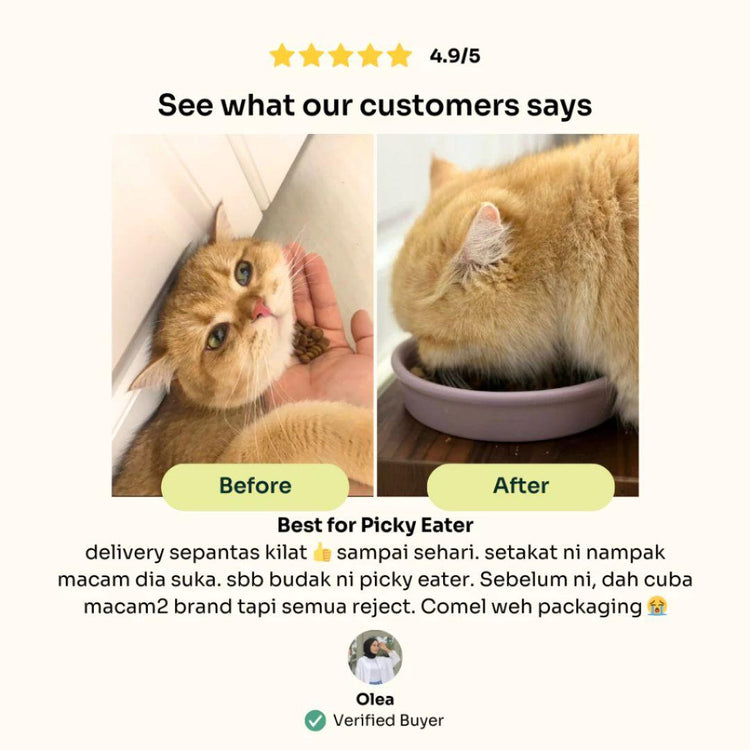 Notti Slow-baked Fresh Chicken & Tuna 1.5kg | Premium Cat Food Hairball Skin Coat Immunity