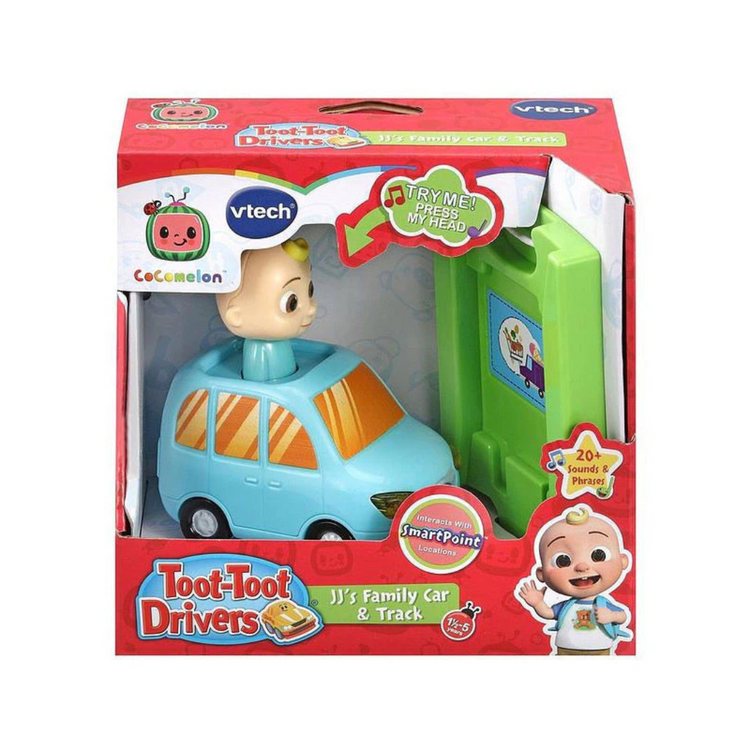 Vtech 558203 Cocomelon Toot-Toot Driver JJ Family Car & Track (1.5y+)