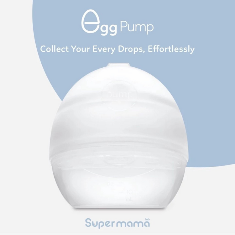 SuperMama Egg Pump Wearable Natural Suction Milk Collector