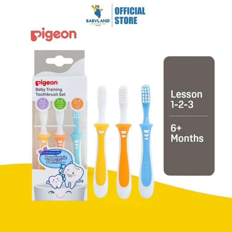 Pigeon Baby Training Toothbrush Set (6m+)