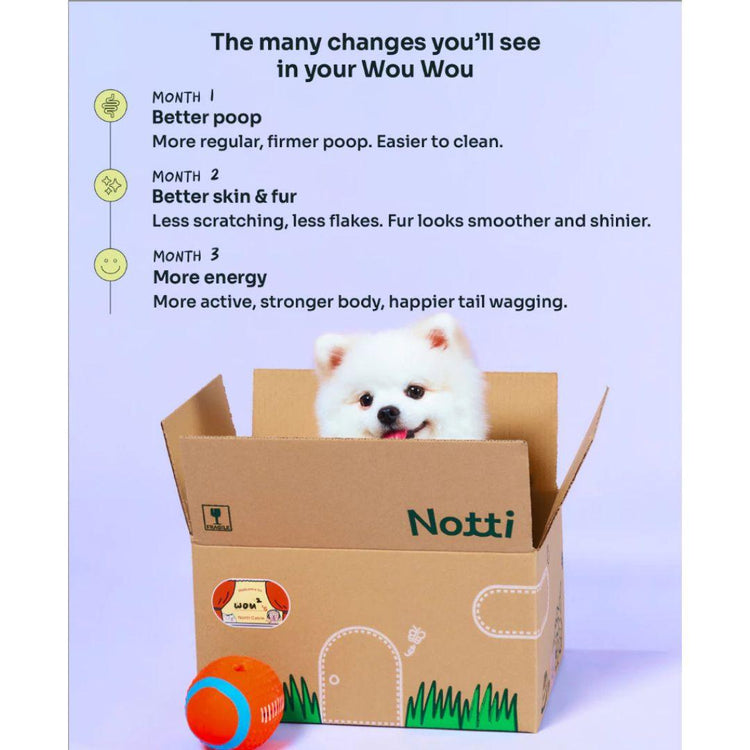 Notti Allergy Care Slow-Baked Fresh Duck & Salmon 1.5kg | Sensitive Skin & Stomach Probiotics