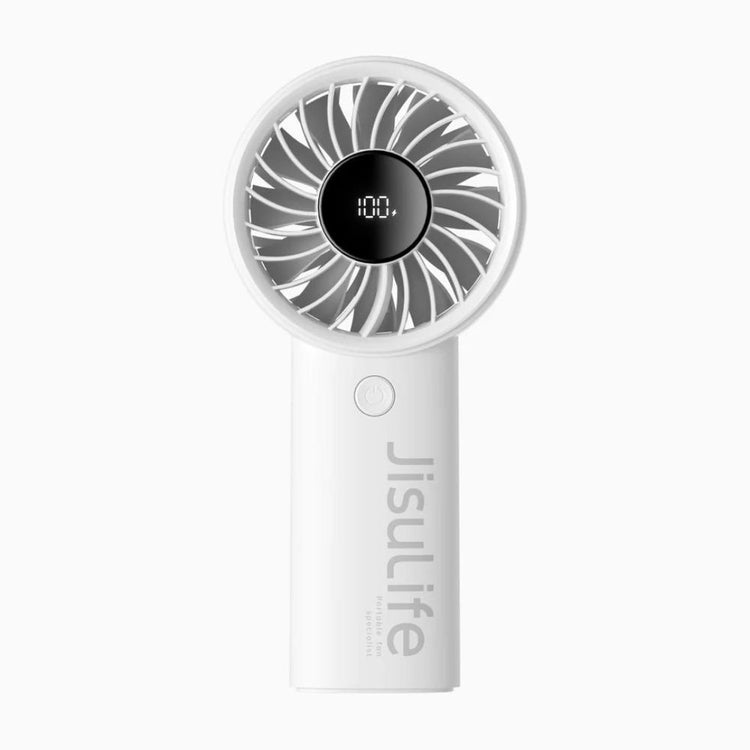 JisuLife Handheld Fan Life4 (3600mAh) | 13H | LED Display | 5 Gears | Desktop | Portable | Strong Wind